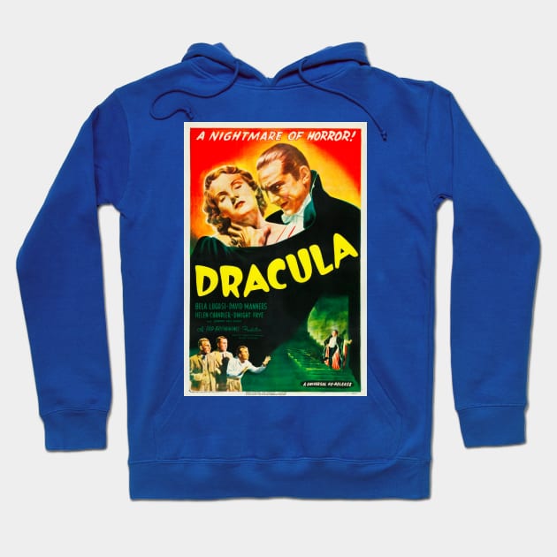 Dracula Poster 2 Hoodie by Eye Conz